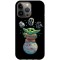 Husa compatibila cu Apple iPhone 14 model Baby Yoda, Silicon, TPU, Viceversa