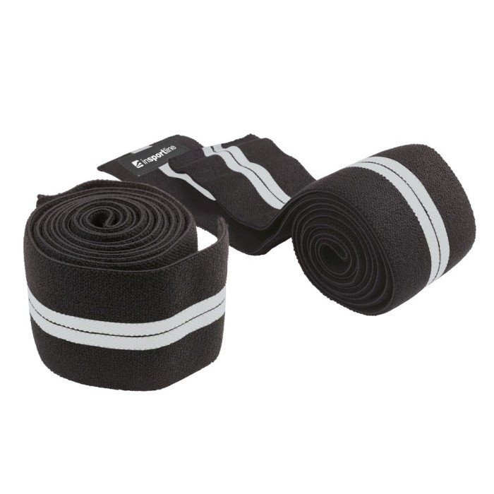 Benzi elastice pentru genunchi inSPORTline KneeWrap,