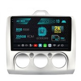 Cumpara ieftin Navigatie Ford Focus MK2 (2004-2011), Clima manuala, Android 13, X-Octacore 8GB RAM + 256GB ROM, 9.5 Inch - AD-BGX9008+AD-BGRKIT112
