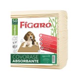 COVOR ABSORBANT PENTRU CAINI FIGARO BAMBUS 60x60CM (50BUC BAX)