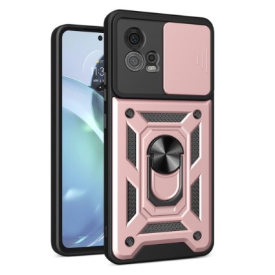 Husa pentru Motorola Moto G72 - Techsuit CamShield Series - Rose Gold foto