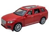 Macheta metal replica Volvo xc60 rosu sunet, lumini, deschide tot