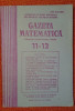 Gazeta matematica - nr 11 si 12 din 1987