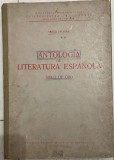 1962, curs Univ din Bucuresti, Palmira Arn&aacute;iz, &bdquo;Antologia de literatura espa&ntilde;ola. Siglo de Oro&rdquo; / format mare, cartonat / Secolul de aur spaniol