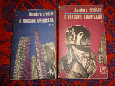 O tragedie americana - Theodore Dreiser / 2 volume /960 pagini foto