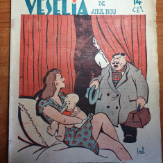 revista veselia 1 ianuarie 1944 - revista umoristica