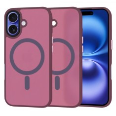 Husa MagSafe pentru Apple iPhone 16, Techsuit, HaloFrost, Visinie