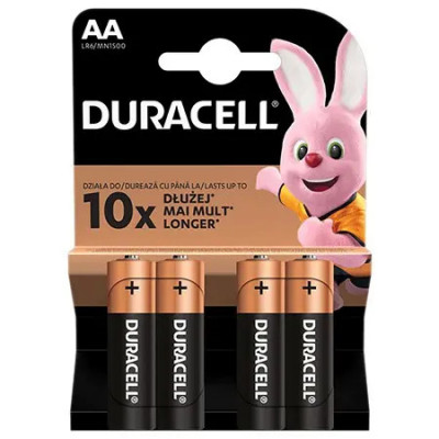 Baterie Alcalina Duracell Lr06 Blister 4 Buc foto