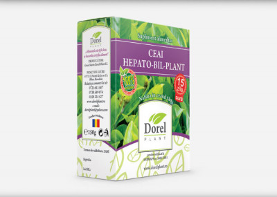 Ceai hepato-bil-plant 150gr dorel plant foto