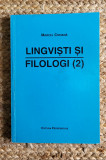 Marcel Crihana - Lingvisti si filologi (volumul 2) dedicatie
