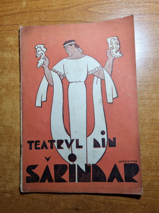 program teatrul din sarindar noiembrie 1939-maria filotti,clody bertola