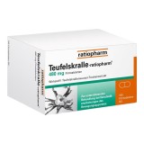 Supliment alimentar Ratiopharm Teufelskralle cu extract din rădăcină de gheara-diavolului 480 mg, 100 comprimate