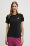 The North Face tricou sport Flex culoarea negru, NF0A8BEWJK31