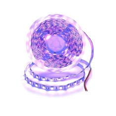Banda led UV 5050, 12V DC, 60LED m, IP20, 5m
