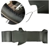Capacul volanului pentru BMW E60 E63 E64 M5 M6 Eco Piele Pentru cusut
