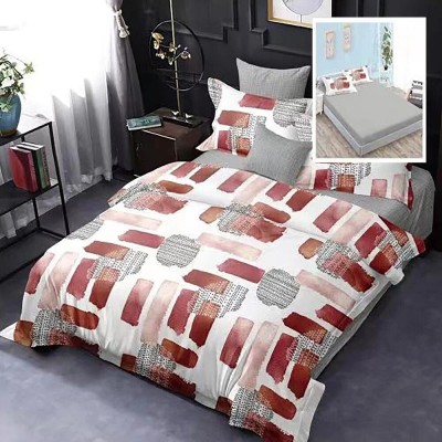 LENJERIE FINET 6 PIESE CU HUSĂ &amp;ndash; 160&amp;times;200 ȘI 180&amp;times;200 (HF6P41) - 180x200 foto