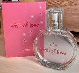 Apa toaleta Wish of Love (sigilat cu doua sigilii transparente ) 50ml -Avon
