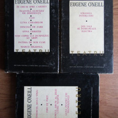 Eugene O`Neill - Teatru 3 volume (1968, editie cartonata)