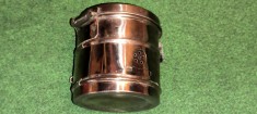 INSTRUMENTAR MEDICAL CUTIE STERILIZARE CILINDRICA INOX.