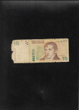 Argentina 10 pesos 2003 seria57651822 uzata