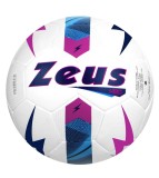 Minge Fotbal Zeus HBD Alb/Albastru, Termolegata, Texturata, Cauciuc, Meci Oficial