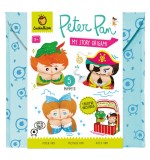 Set de Teatru de Papusi Origami , Aventurile lui Peter Pan, Ludattica, +5 ani