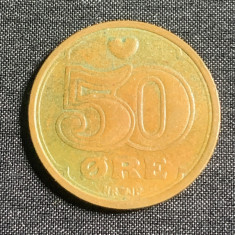 Moneda 50 ore 1989 Danemarca