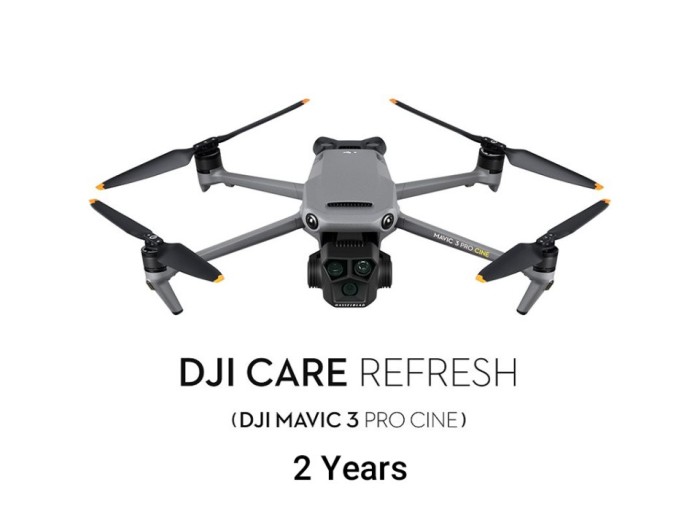 Licenta electronica DJI Mavic 3 Pro Cine, 2YCare Refresh