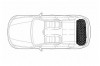 Covor portbagaj tavita Audi hatchback A7 2010-2019 COD: PB 6018 PBA2, Palmonix