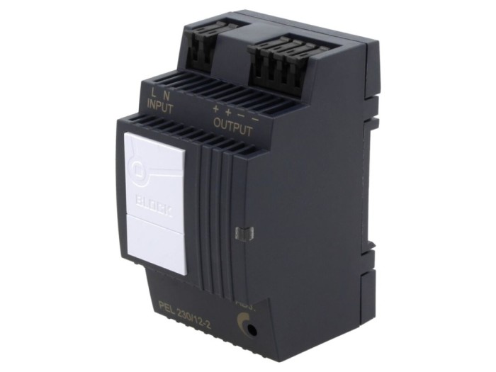 Alimentator DIN 24W 12VDC 2A