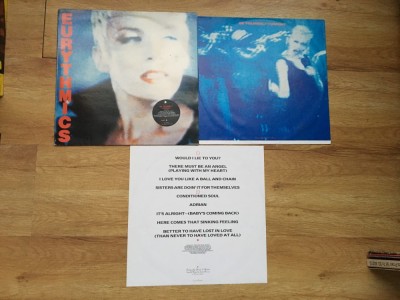 EURYTHMICS - BE YOURSELF TONIGHT (1985,RCA,ITALY) vinil vinyl foto