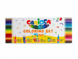 Set de colorat si desenat Carioca cu 65 piese