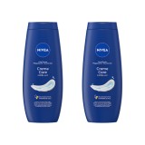 Set 2x Gel de dus NIVEA Creme Care, 500 ml