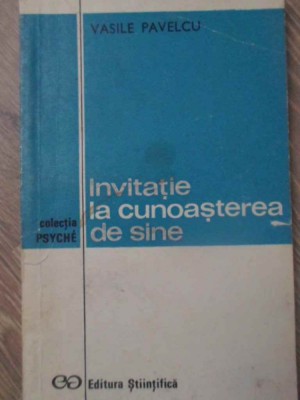 INVITATIE LA CUNOASTEREA DE SINE-VASILE PAVELCU-295652 foto
