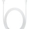 Cablu date si incarcare mufa Lightning la USB 2.0 lungime 1 metru alb pentru Apple iPhone 5, 5S, S, 6, 6S, 6plus, 6Splus, 7, 7plus, iPad, iPod