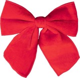 Funda decorativa de Craciun rosie MagicHome, 25x25 cm