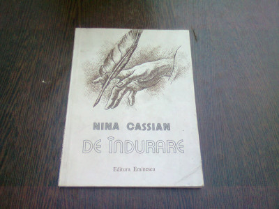 DE INDURARE - NINA CASSIAN foto