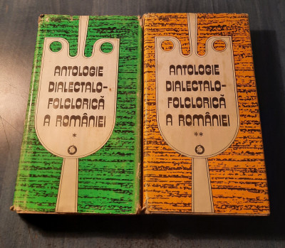 Antologie dialectalo folclorica a Romaniei 2 volume foto