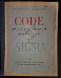 Code de la bibliophilie moderne
