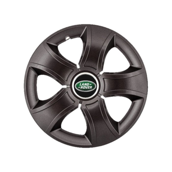 Set 4 Capace Roti 15 inchi (R15) Bis Negru, Compatibile Cu Land Rover