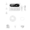 Aspirator nazal electric, profesional CRISTALIS SALE &trade;, pentru bebelusi si copii, 9 trepte de absortie, silentios, lumina de veghe si muzica pentru di