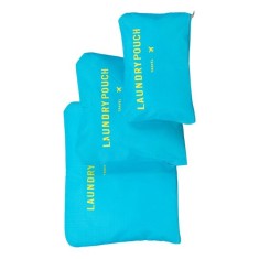 Huse de protectie pentru organizarea bagajelor, 3 bucati, Blue foto