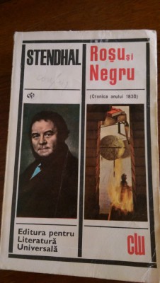 Rosu si negru Stendhal 1968 foto