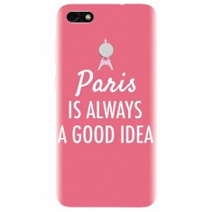 Husa silicon pentru Huawei P9 Lite, Paris Is Always A Good Idea foto