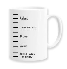 Cana alba personalizata &quot;You can speak to me now&quot;, INOVATIX&reg;. 330ml