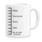 Cana alba personalizata &quot;You can speak to me now&quot;, INOVATIX&reg;. 330ml