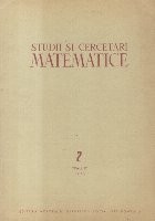 Studii si Cercetari Matematice, Nr. 2, Tomul 27/1975 foto