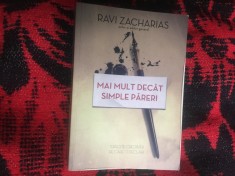 e2 Mai mult decat simple pareri - Ravi Zacharias