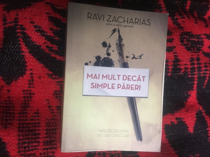 e2 Mai mult decat simple pareri - Ravi Zacharias