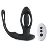 Vibrator Heating Prostate Massager Black